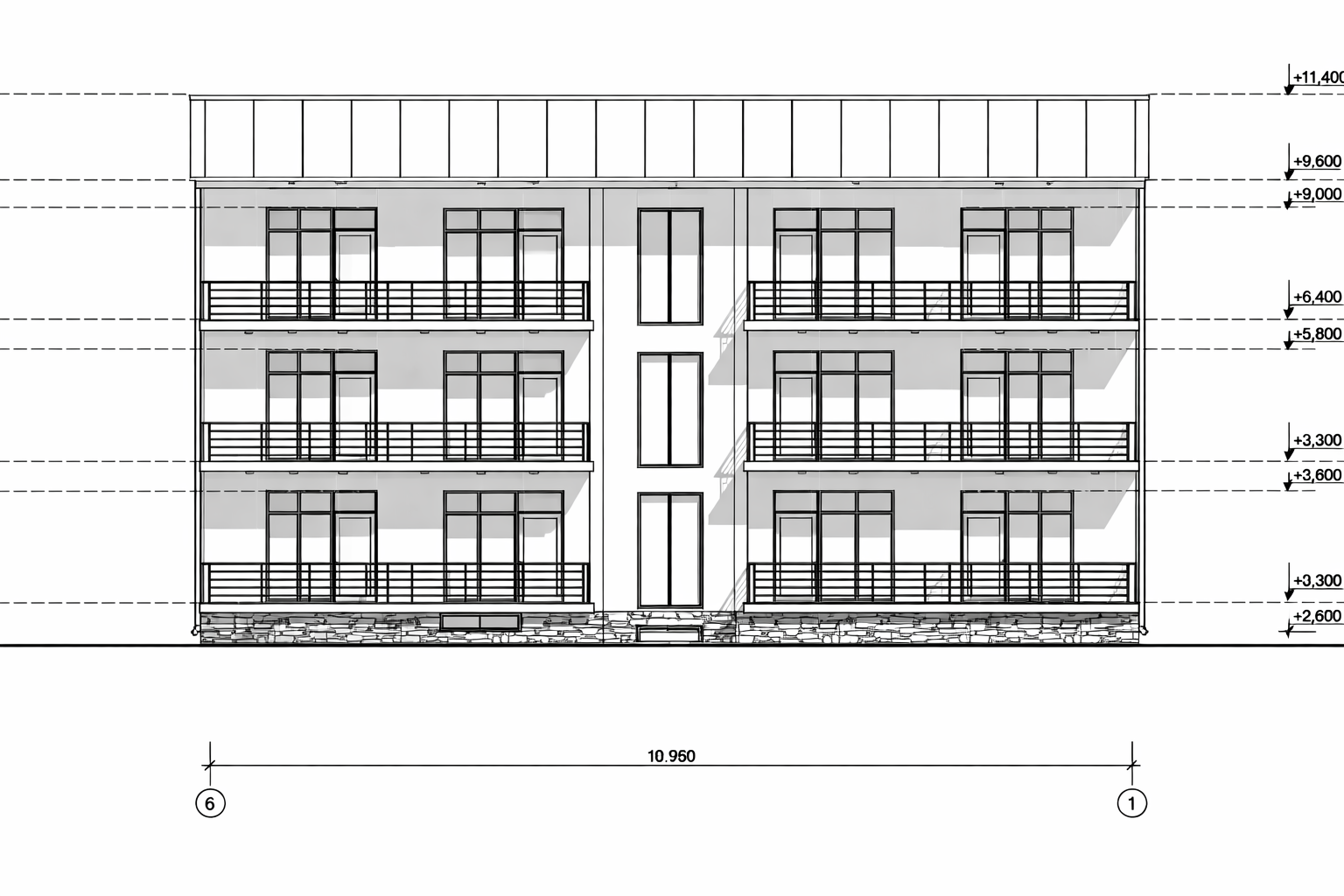 План 1 этажа
